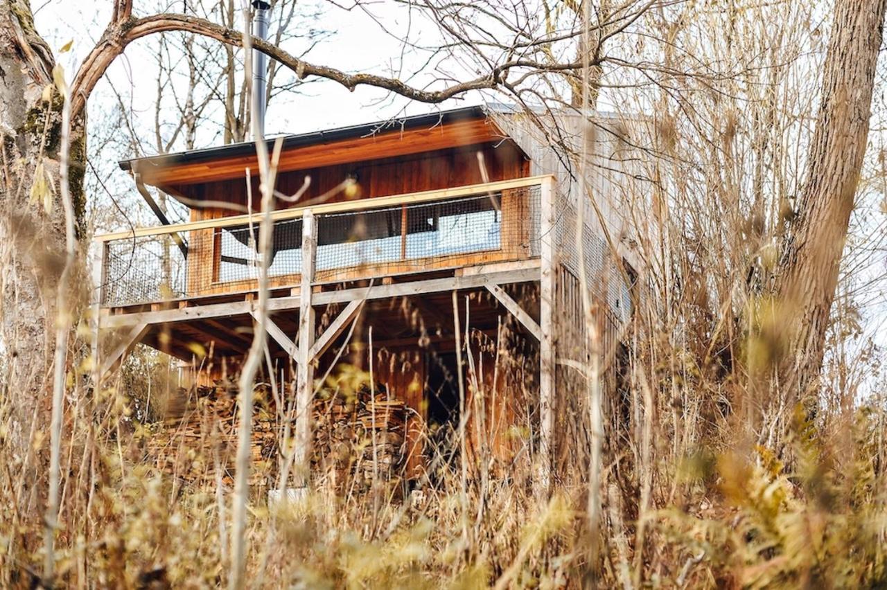 Tri Domky - Tiny Houses Depoltice Luaran gambar