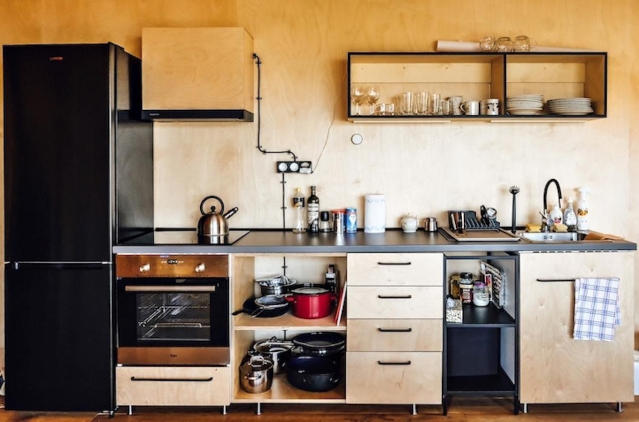 Tri Domky - Tiny Houses Depoltice Luaran gambar